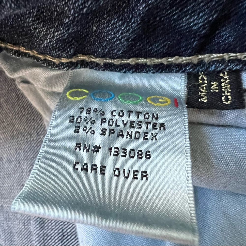 Coogi Blue Jeans with Colorful Pocket Design 16W Women’s - Picture 11 of 11